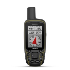 Dispozitiv Garmin GPSMAP 65s cu precizie GNSS multi-band, hărți TopoActive Europa, senzori ABC și ecran color lizibil în lumină solară
