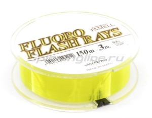 Fir Fluorocarbon Yamatoyo Fluoro Flash Rays Yellow 150m - Img 2