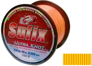 Fir Monofilament Sufix Ultra Knot Yellow/Orange, 690m - 1950m
