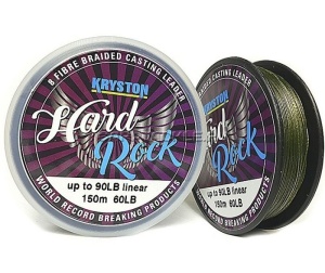 Fir Textil Kryston HardRock Casting Leader Moss Green 150m 60lbs