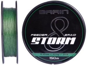 Fir Textil Scufundator Brain Feeder Storm 8X Green – 150m