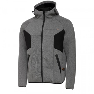 Hanorac Savage Gear Tec Foam Zip Dark Grey Melange