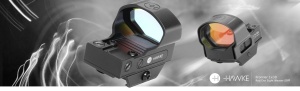 Hawke Frontier Red Dot 1x30 DOCTER 3 MOA montat pe pistol și șină Weaver.
