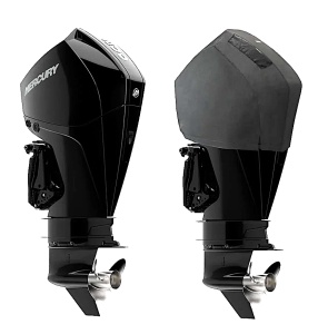 Husa Cap Motor Mercury Ventilata Oceansouth, Motor V6 175-200-225 CP, An 2018-Prezent, Neagra