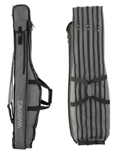 Husa Daiwa D-Vec 3 Rod Bag 3 Lansete + 3 Mulinete 130cm