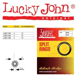 Inele despicate Lucky John nr 001