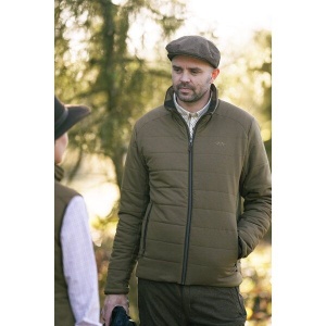 Jacheta de vanatoare Blaser Insulation Ian maro, cu material stretch si tratament DWR, pentru confort termic si mobilitate in sezon rece.