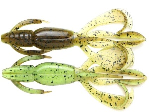 Keitech Crazy Flapper 7.1cm Green Pumpkin Chartreuse