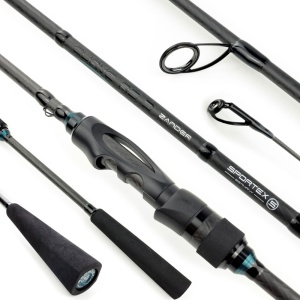 Lansetă Sportex Curve RS-3 Zander – blank Toray Carbon, acțiune Medium Fast, sensibilitate ridicată și control precis pentru pescuitul modern la biban și șalău.