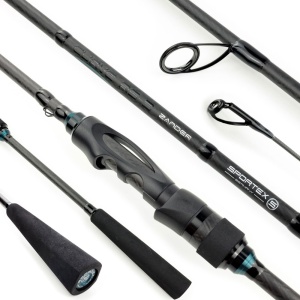 Lansetă Sportex Curve RS-3 Zander – blank Toray Carbon, acțiune Medium Fast, sensibilitate ridicată și control precis pentru pescuitul modern la biban și șalău.