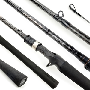 Lansetă Sportex Hydra RS3 Baitcast  – blank Toray T800 ultra-rapid, sensibilitate ridicată, inele Seaguide SIC și control excelent pentru pescuitul modern la răpitori