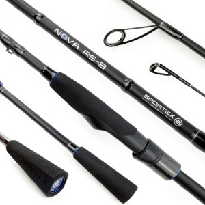 Lansetă Sportex Nova RS3 Allround 2.35m – blank din carbon Toray, acțiune rapidă, sensibilitate ridicată și control excelent pentru pescuit modern și versatil la răpitori.