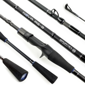 Lansetă Sportex Nova RS3 RS-3 Baitcast 2.35m 7-31g 2buc - Img 2