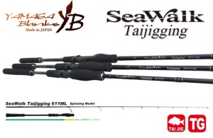 Lanseta Yamaga Blanks SeaWalk Taijigging SWTJ-611ML 2.13m 40-120g 2buc