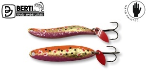 Linguriță Oscilantă Berti Taifun Custom Paint Nr.1 53mm / 7g Dragon Skin AP09