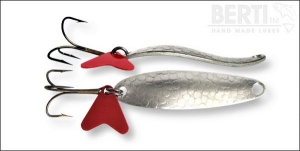 Lingurita Oscilanta Berti Taifun Nr.1 53mm 7g Dragon Skin Silver