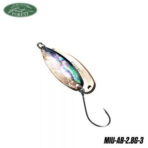 Lingurita Oscilanta Forest Miu Abalone 27mm 2.8g - Img 2