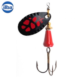 Lingurita Rotativa Ilba Spark Color Black/Red Nr1 3g