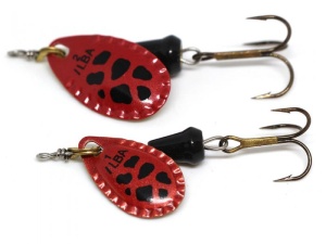 Lingurita Rotativa Ilba Spark Color Red/Black Nr2 5.5g - Img 4