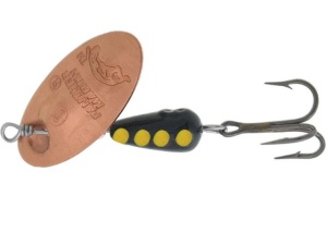 Lingurita rotativa Panther Martin Nature Series #4 Copper Black Yellow