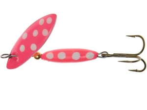 Lingurita rotativa Panther Martin Willow Strike Spotted #4 Pink