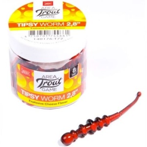 Lucky John Tipsy Worm 5.8cm 12buc T72 - Img 2