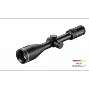 Luneta Minox Allrounder 3–15x56 cu reticul iluminat, transmisie luminoasă 94% și sistem Fast Target Acquisition pentru vânătoare zi și noapte.