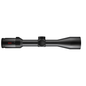 Lunetă Minox RS-4 2.5-10x50 – transmisie 90%, reticul #4 iluminat zi/noapte, performanță excelentă în amurg, corp compact și claritate superioară.