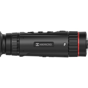 Monocular Hikmicro Falcon FH35 cu senzor 384×288, OLED 1024×768, sensibilitate NETD <20mK, autonomie 7 ore și carcasă din magneziu cu protecție IP67