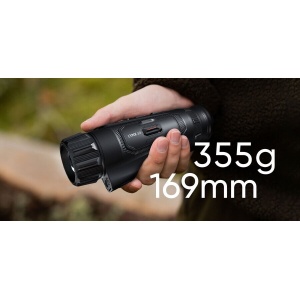 Monocular cu vedere termică Hikmicro Lynx LQ35L 3.0 LRF – Echipament premium de termoviziune pentru vânătoare dotat cu senzor de 640x512 pixeli, sensibilitate NETD sub 15mK, lentilă de 35mm, telemetru laser de 1000m integrat și tehnologie de procesare AI 