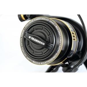 Mulineta Trabucco Virtus XF Feeder cu corp din grafit X-TRA și sistem Worm Shaft pentru feeder modern