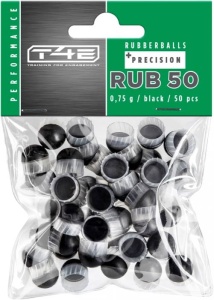Munitie Airsoft Cauciuc Umarex T4E Precision 50 Cal 50 0.75g 50buc - Img 2