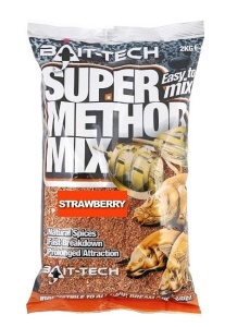 Nada Bait Tech Super Method Mix Strawberry 2kg