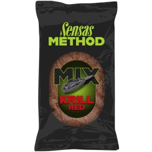 Nada Sensas Method Mix 1kg pachet prezentare arome Yellow Corn Scopex si Red Krill.