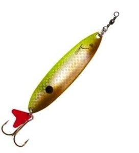 Oscilanta DAM Effzett Slim Standard Spoon 32mm 95g Olive Silver UV