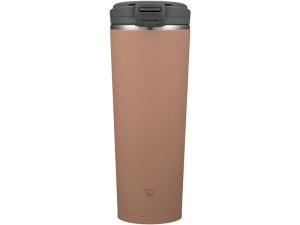 Pahar Termoizolant Zojirushi SX-KA40CM Stainless Carry Tumbler 0.4L Cinnamon Beige