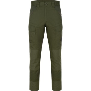 Pantaloni Mauser Stalker Pants matt oliv – Echipament outdoor robust din PolyCotton, cu talie reglabilă prin Velcro și sistem inteligent de buzunare tactice