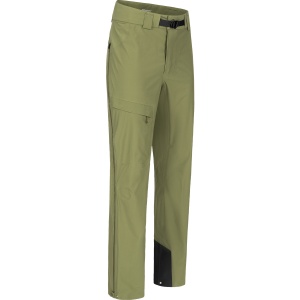 Pantaloni vânătoare Blaser Venture 3L Highland Green impermeabili în 3 straturi cu fermoare laterale.