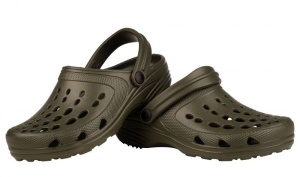 Papuci Camminare Free Time Zoccoli Olive