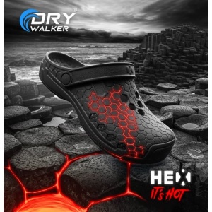 Papuci Dry Walker Hex Open Black 306 - Img 3