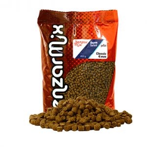 Pelete Benzar Mix Aqua Garant 800g – micropelete cu atractivitate ridicată pentru pescuit la feeder și method feeder, eficiente în orice sezon
