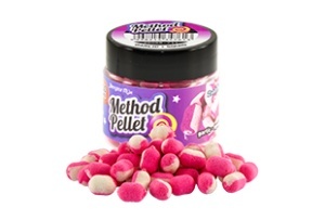Pelete cârlig Benzar Mix Bicolor Method Pellet – momeală flotantă cu două arome și două culori, creată pentru method feeder și pescuit eficient la crap
