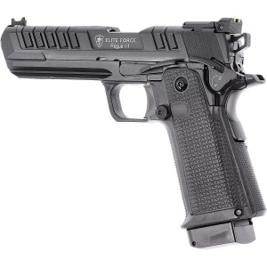 Pistol Airsoft CO2 Umarex Elite Force Rogue 11 1,3J cu manson metalic blowback si incarcator 28 bile.
