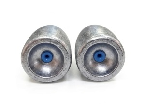 Plumbi glisanți conici pentru monturi Texas și Carolina RTB Heavy Bullet Sinkers cu inserție siliconică internă.