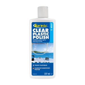 Polish Plastic Transparent Policarbonat Lexan Star Brite Clear Plastic Polish 250ml Pasul 2