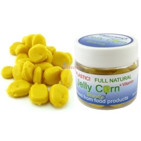 Porumb artificial Cralusso Jelly Corn ecologic, cu consistență maleabilă și aromă intensă eliberată până la 6 ore, ideal pentru method feeder și pescuit la crap.
