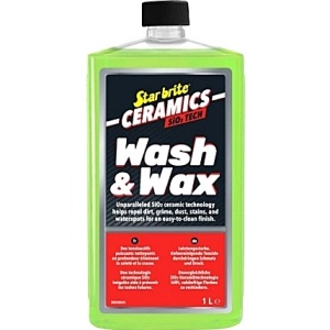 Sampon cu Ceară Ceramica SiO2 Star Brite, Ceramic Wash & Wax, 1L