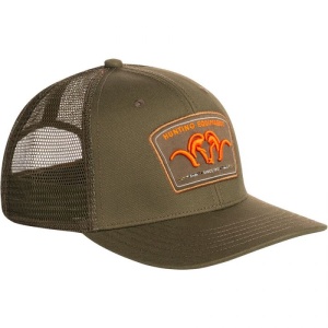 Șapcă Blaser Argali Badge 5Edge Cap Dark Olive cu logo embosat