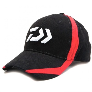 Sapca Daiwa Flash D Logo Black/Red