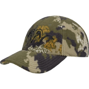 Șapcă tehnică de vânătoare din fleece Blaser Silence Cap în camuflaj Silence Camo cu logo Argali.